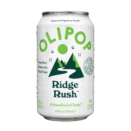 OLIPOP Prebiotic Soda Ridge Rush