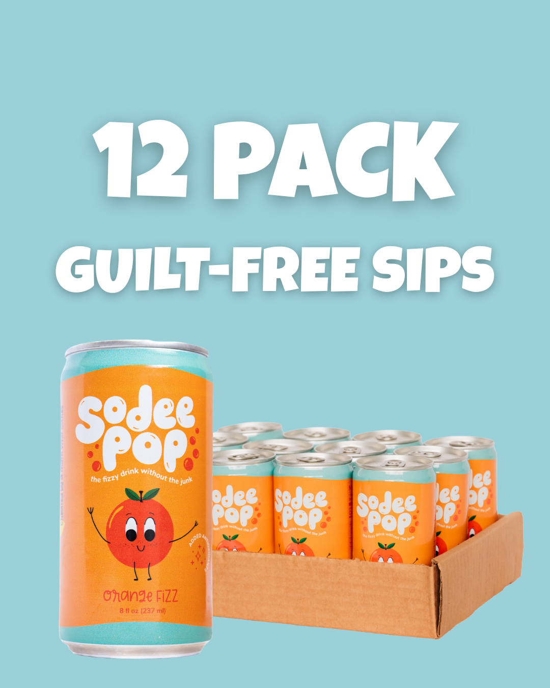 ORANGE FIZZ-12 Pack - Soda