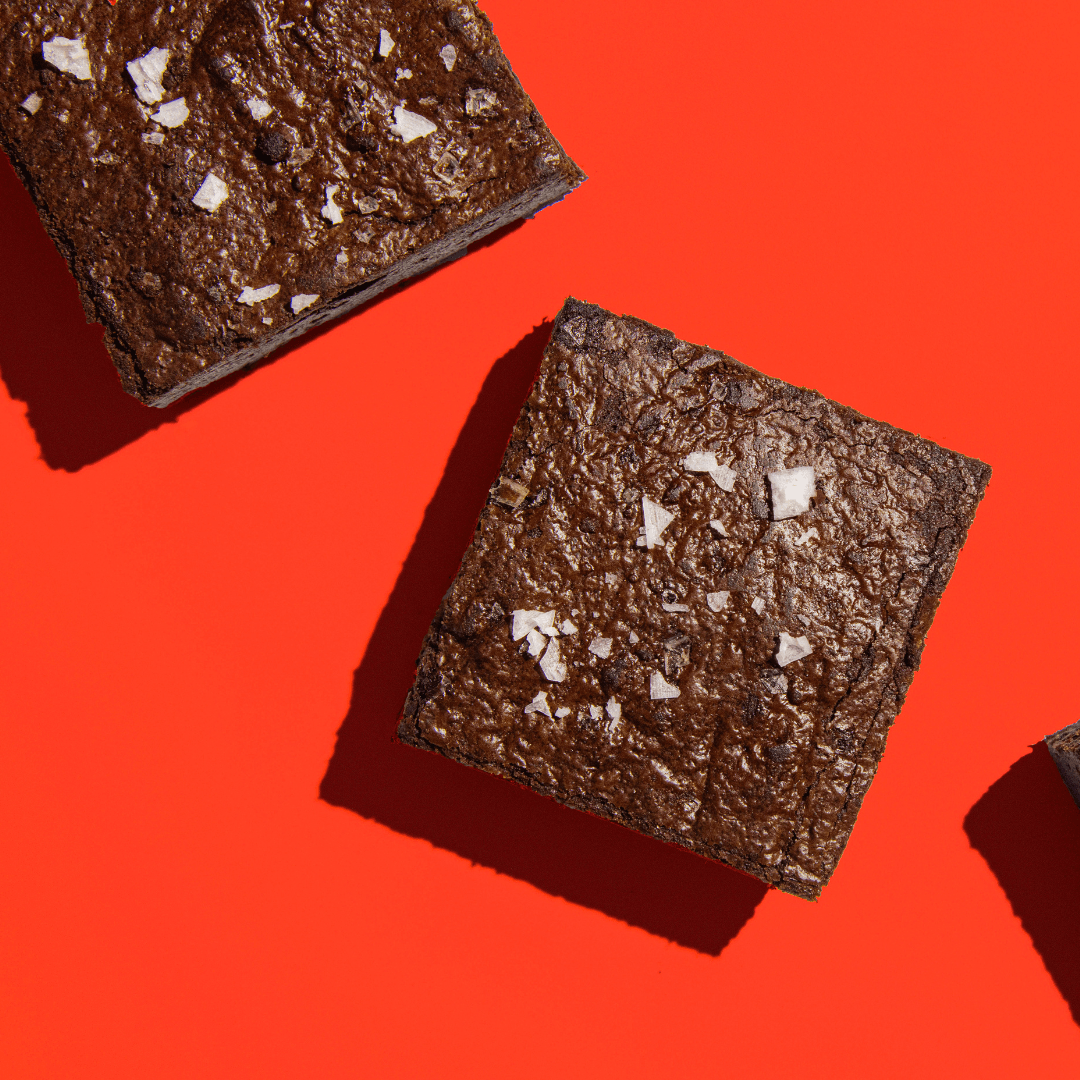 Ruani Dashing Dark Chocolate Brownie with sea salt - 6 pack - Brownie