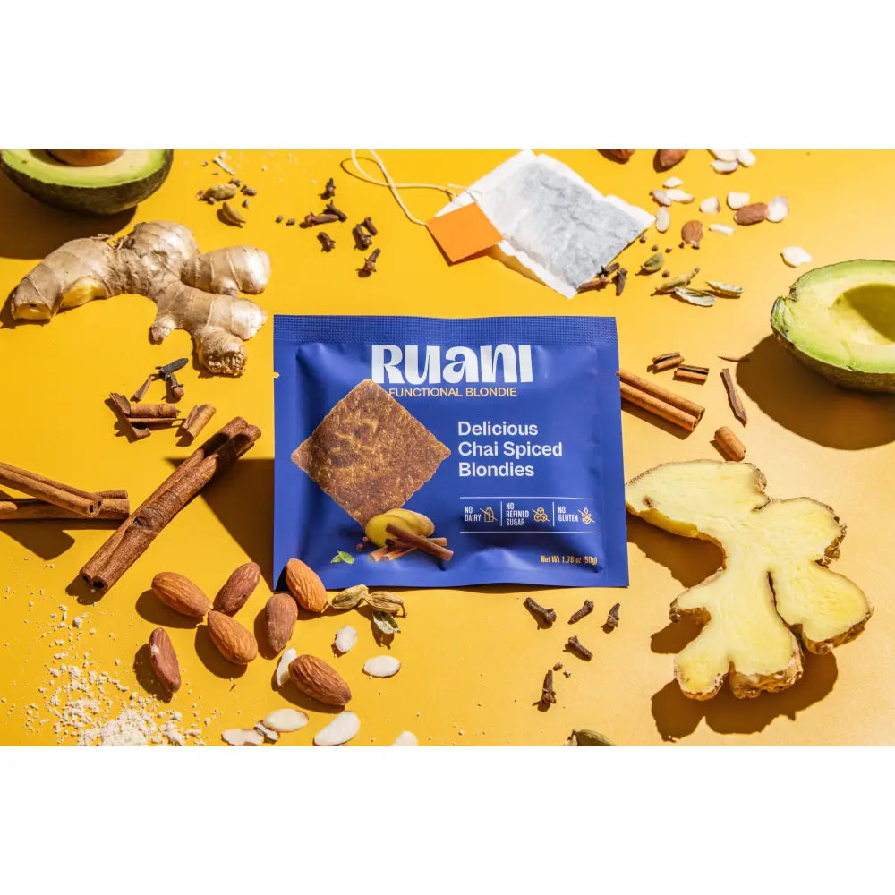 Ruani Delicious Chai Spiced Blondie - 6 pack - Blondie