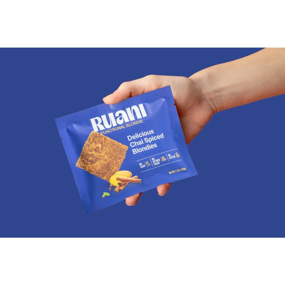 Ruani Delicious Chai Spiced Blondie - 6 pack - Blondie