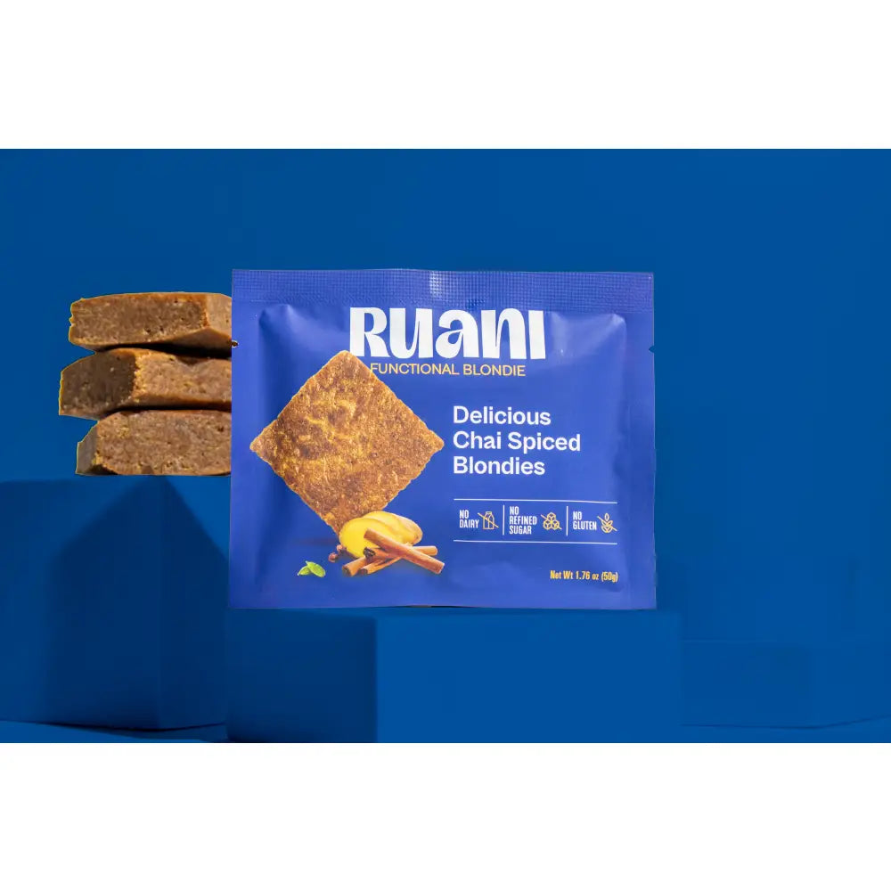 Ruani Delicious Chai Spiced Blondie - 6 pack - Blondie