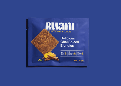 Ruani Delicious Chai Spiced Blondie - 6 pack - Blondie