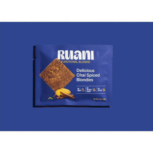 Ruani Delicious Chai Spiced Blondie - 6 pack - Blondie