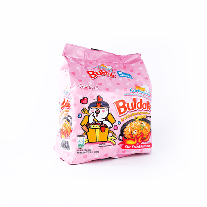 Samyang Buldak Spicy Ramen Hot Chicken Ramen 1 Bag with 5 Pack - Instant Foods