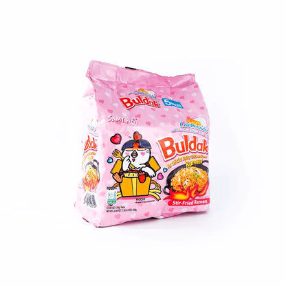 Samyang Buldak Spicy Ramen Hot Chicken Ramen 1 Bag with 5 Pack - Instant Foods