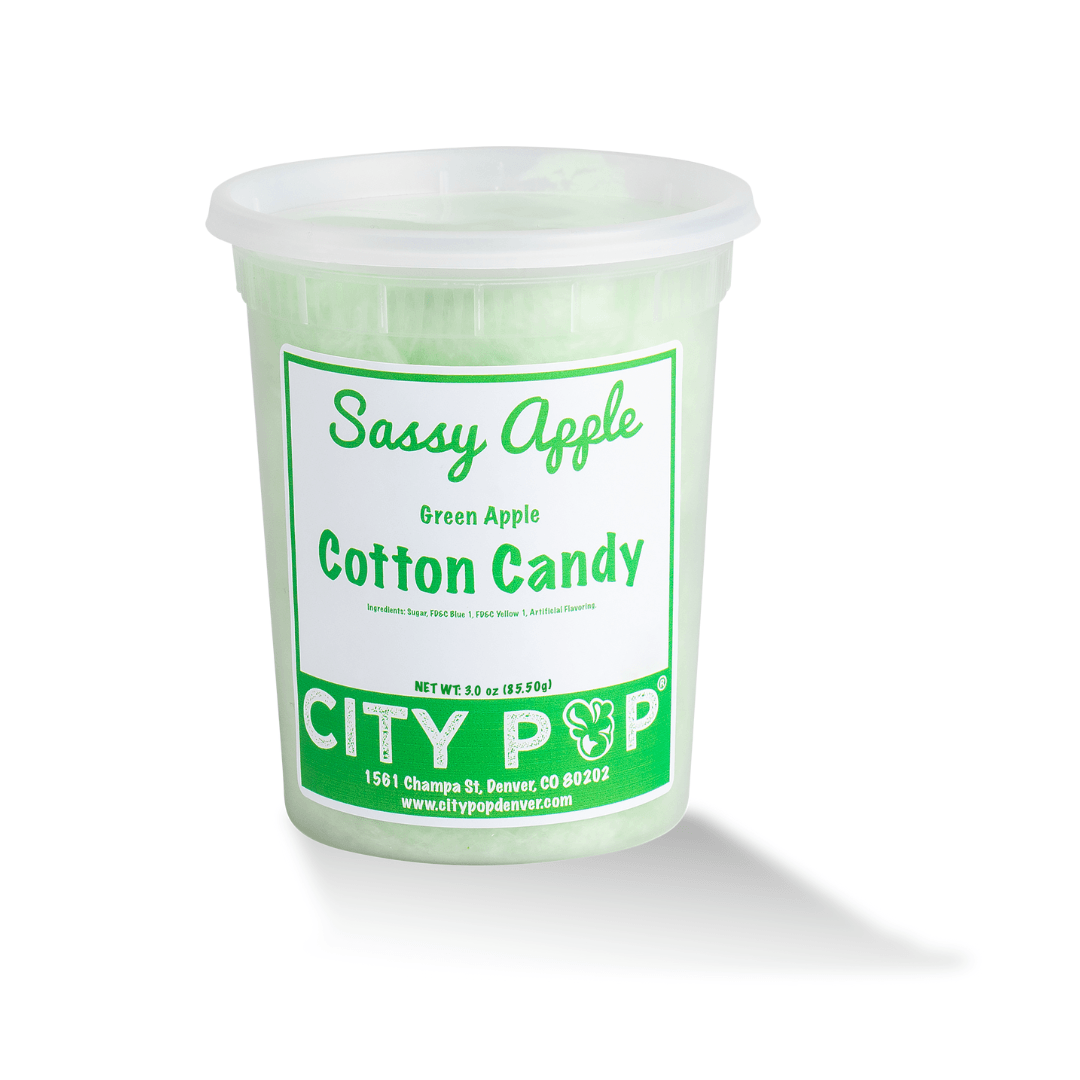 Sassy Apple Cotton Candy - Cotton Candy