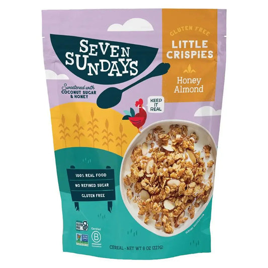 Seven Sundays - ’Honey Almond’ Little Crispies Cereal (8OZ)
