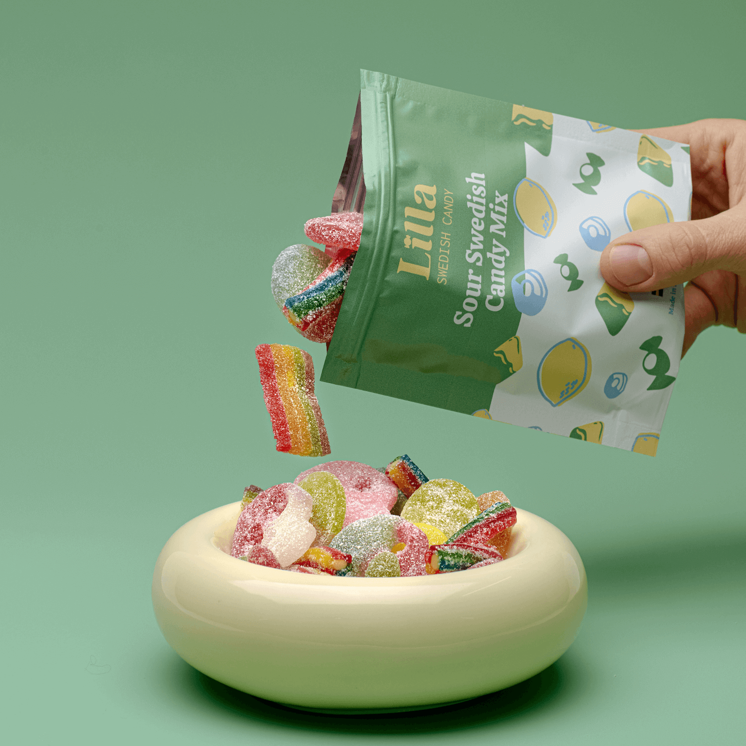 Sour Swedish Candy Mix - Candy