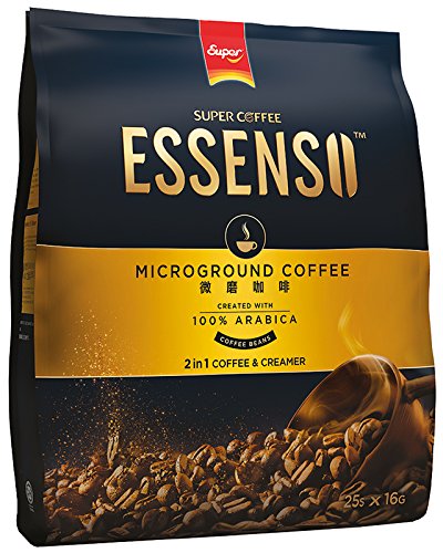 Super Essenso 2 In 1 Coffee & Creamer/Smooth Creamy Brew With No Added Sugar (20s x 16g) - Coffee