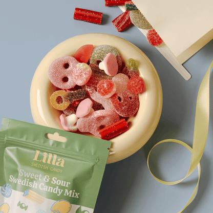 Sweet & Sour Swedish Candy Mix - Candy