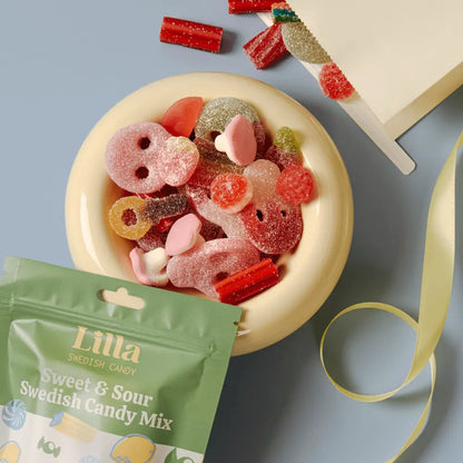 Sweet & Sour Swedish Candy Mix - Candy