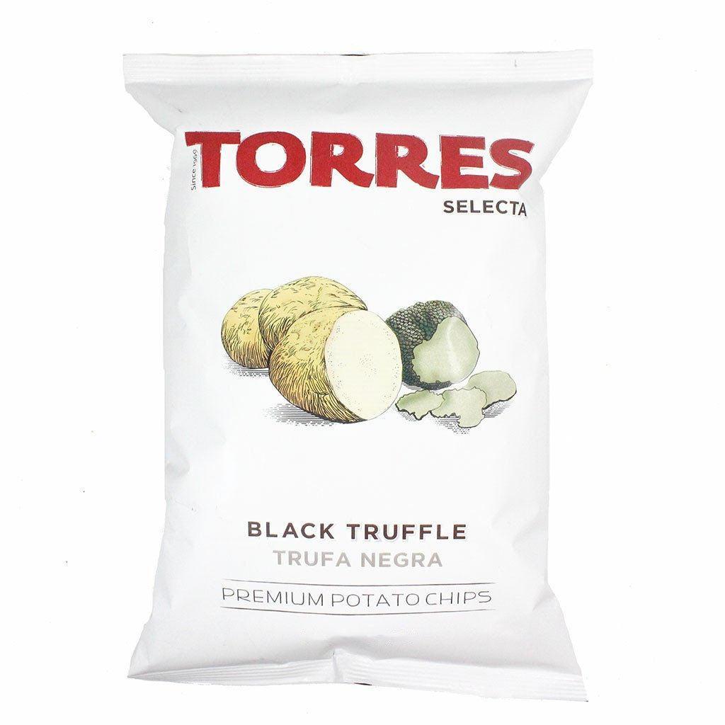 Torres Selecta - ’Black Truffle’ Premium Potato Chips (40G) - Chips