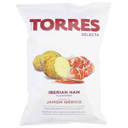 Torres Selecta - ’Iberico Ham’ Premium Potato Chips (50G) - Chips