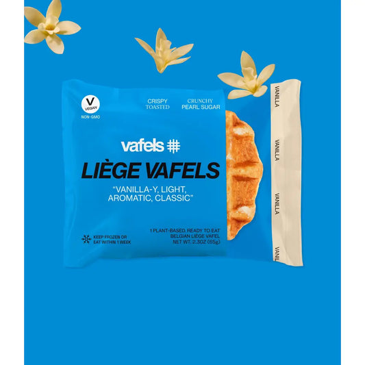 Vanilla Liège Vafels (the Original) - Food Beverages & Tobacco > Food Items > Snack Foods